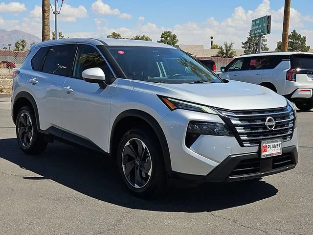 Certified Used 2025 Brilliant Silver Metallic Nissan SV image 6