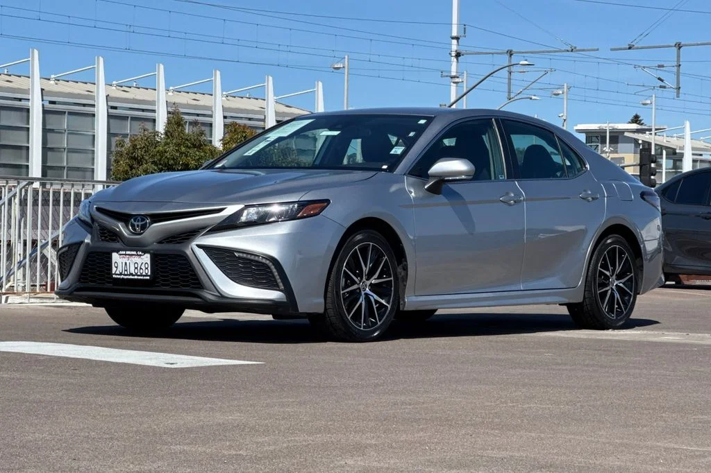 Used 2024 Silver Toyota SE image 8
