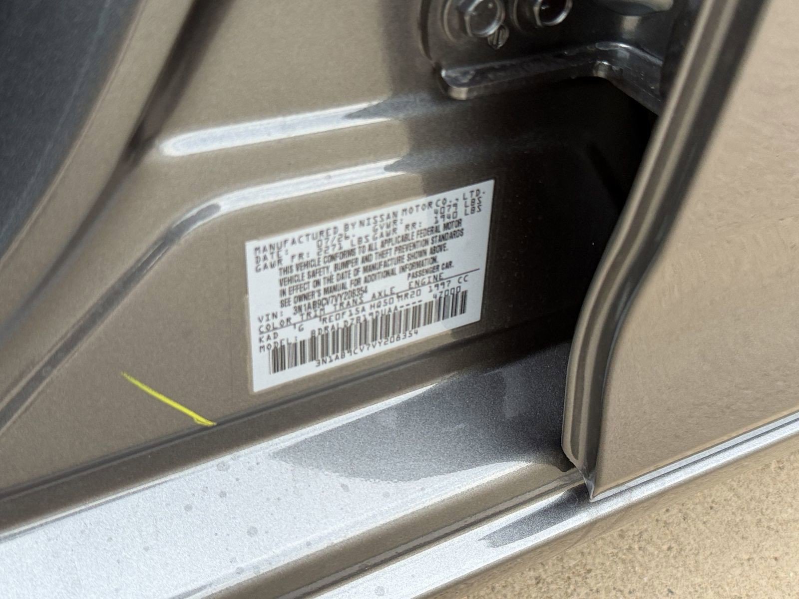 New 2027 Gun Metallic Nissan SV image 33