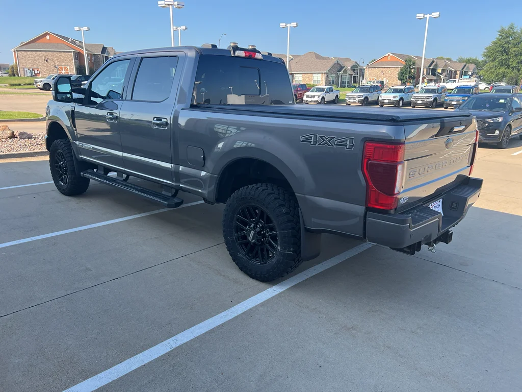Used 2022 Carbonized Gray Metallic Ford LARIAT image 6