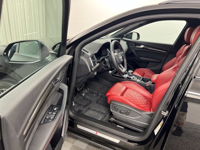 Used 2023 Mythos Black Metallic Audi Premium Plus image 12