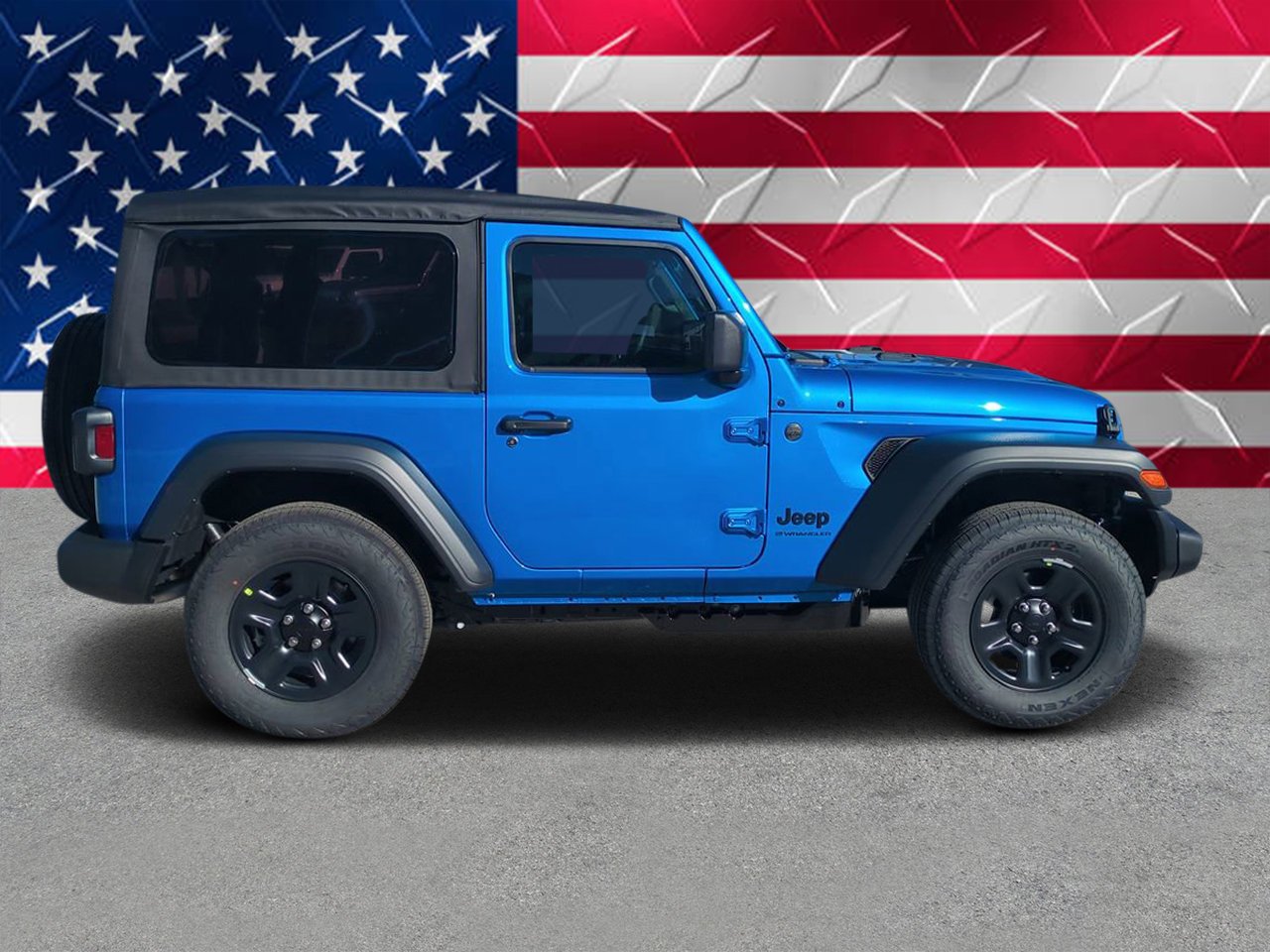 New 2026 Hydro Blue Pearlcoat Jeep Sport image 2