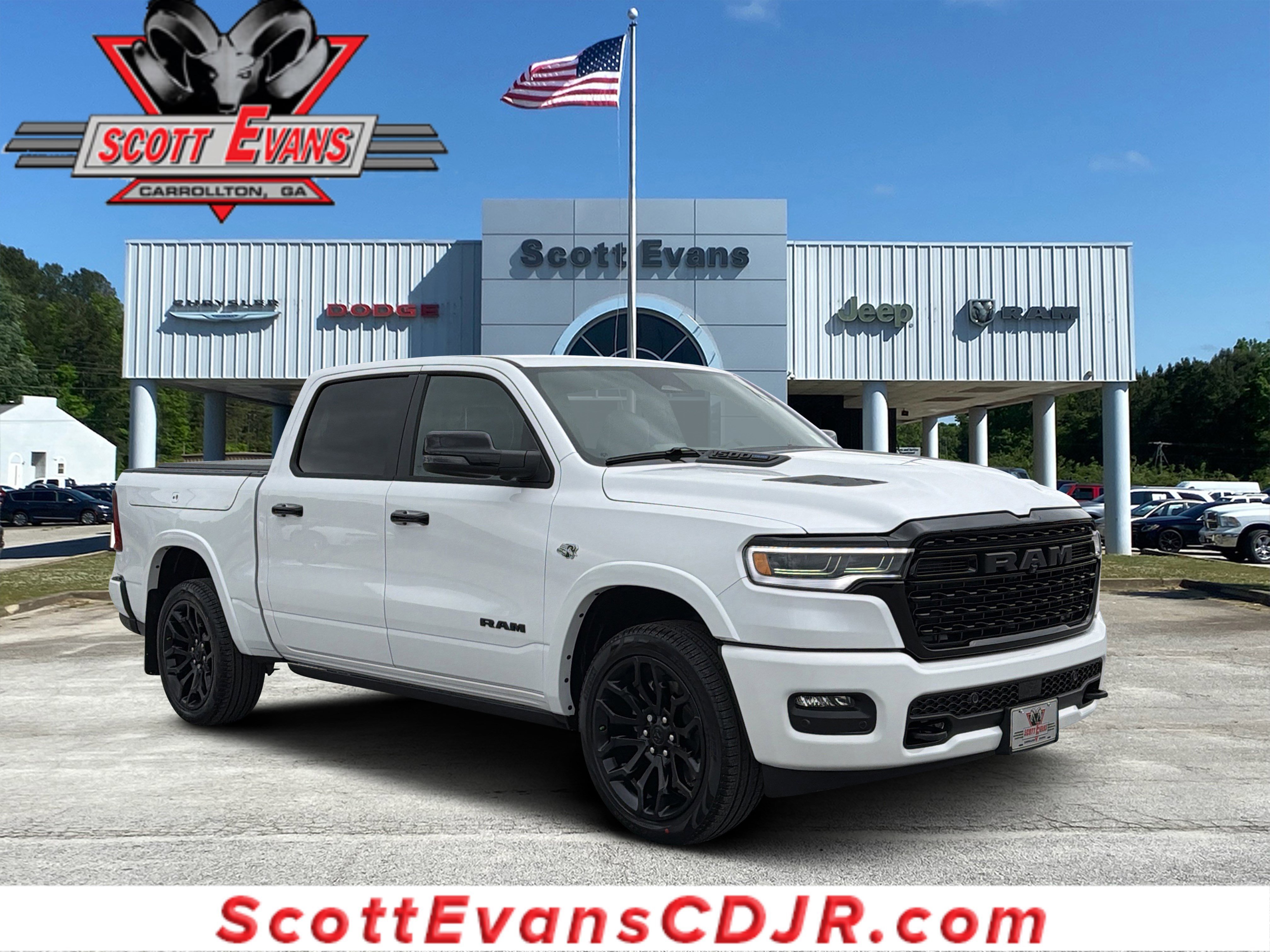 New 2026 Ivory White Tri-Coat Pearl-Coat Exterior Paint RAM Limited image 1