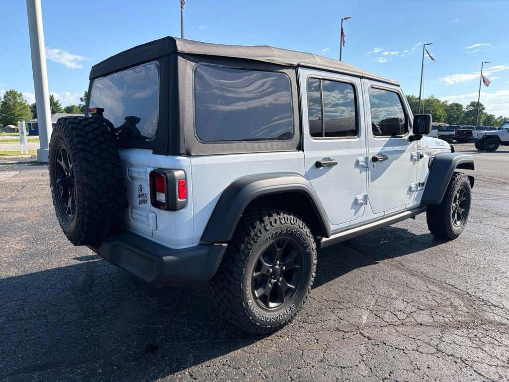 Used 2023 White Jeep Sport image 8