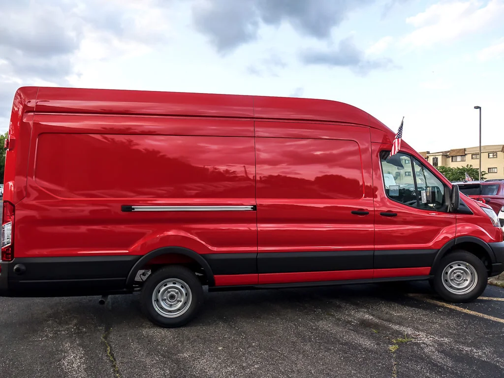 New 2026 Race Red Ford Cargo Van image 11