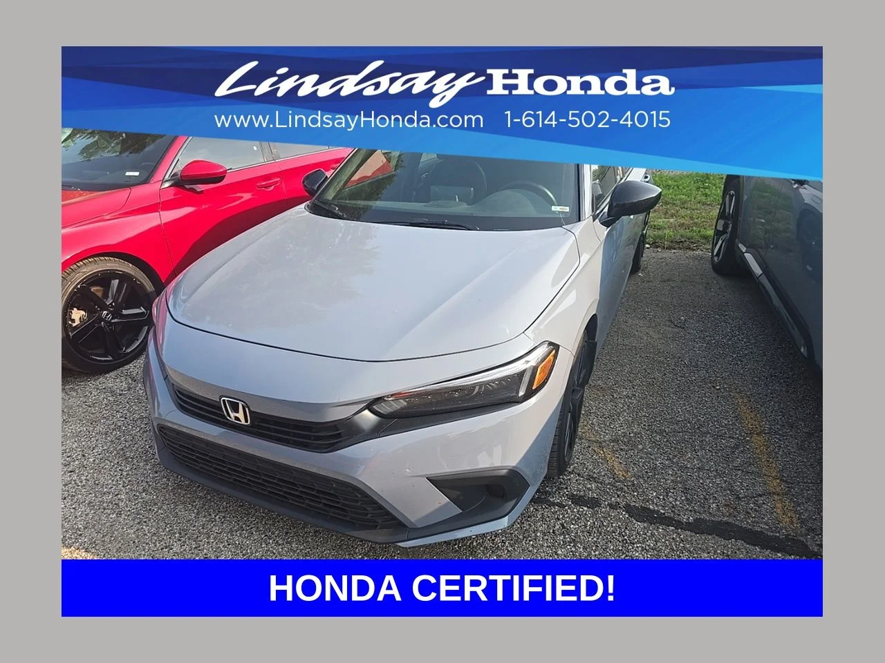 Certified Used 2024 Sonic Gray Pearl Honda Sport image 1