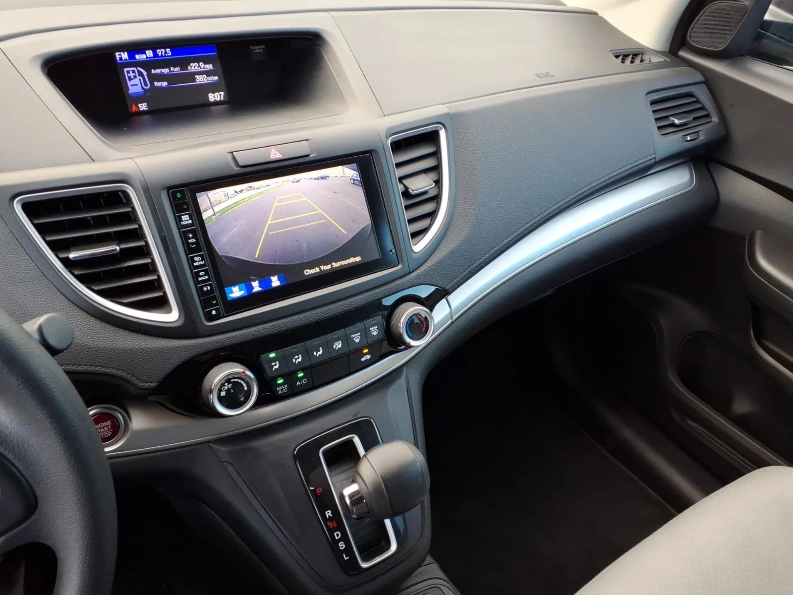 Used 2016 Obsidian Blue Pearl Honda EX image 6