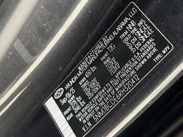 Used 2024 Gray Hyundai SEL image 41