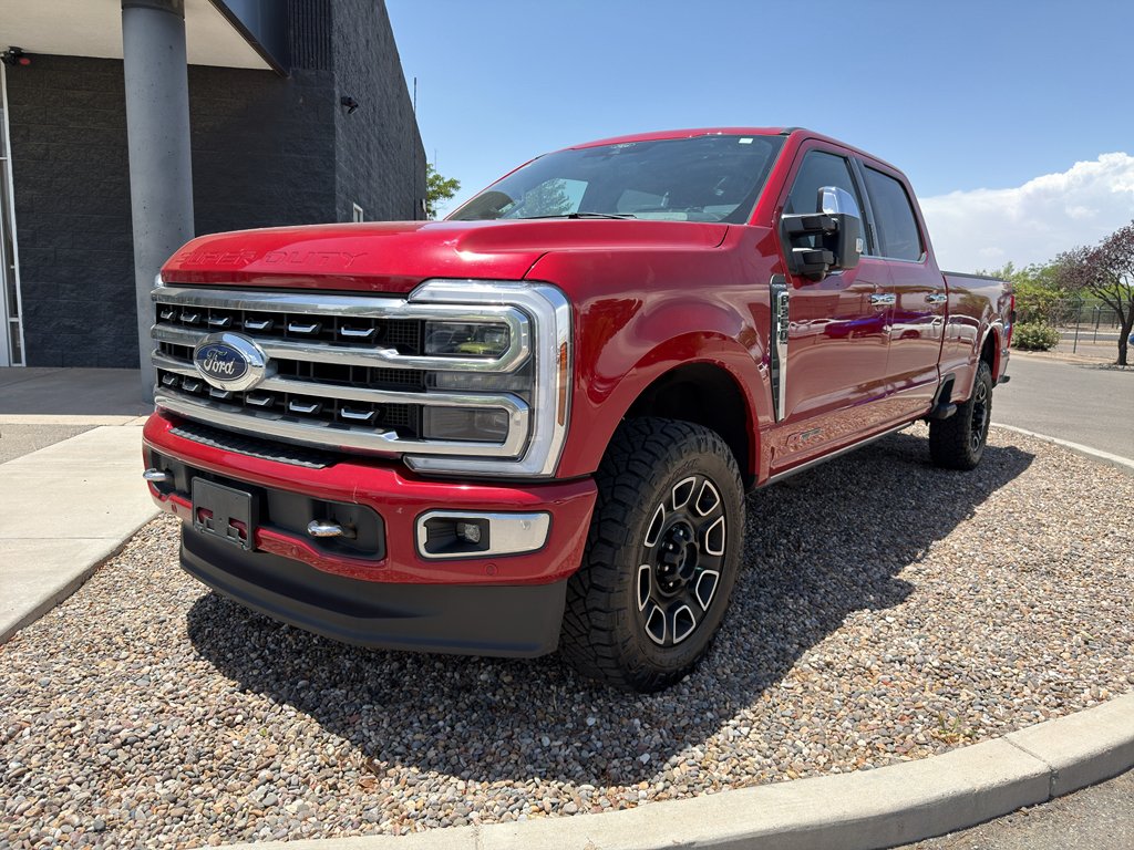 Used 2024 RAPID RED Ford Platinum image 1