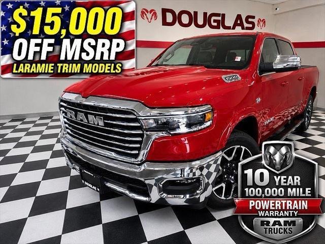 New 2026 Molten Red Pearl-Coat Exterior Paint RAM LARAMIE image 1