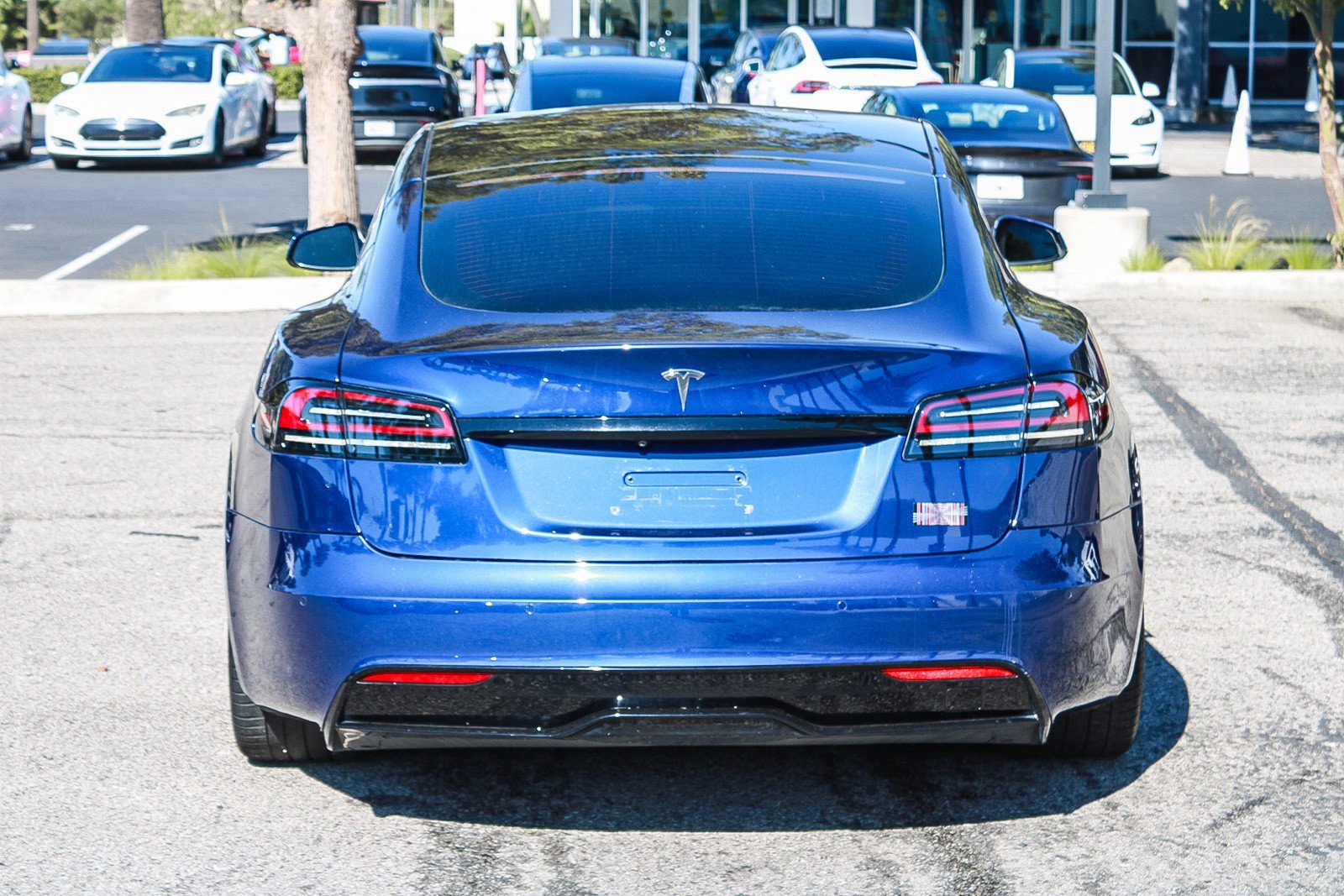 Used 2023 Deep Blue Metallic Tesla Plaid image 5