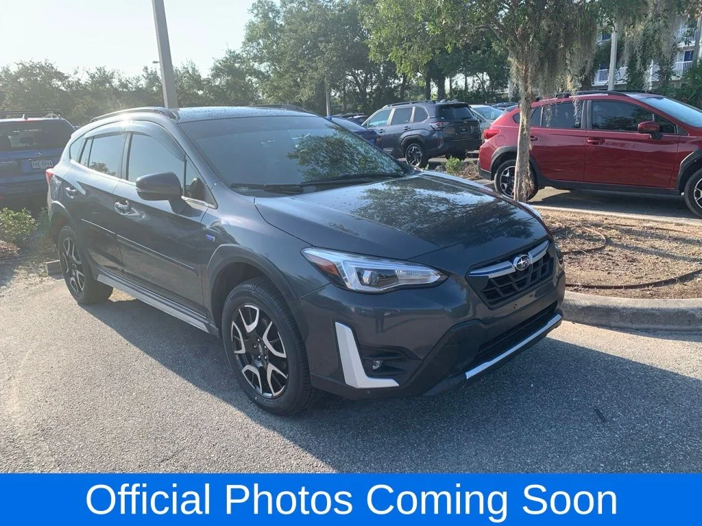 Used 2021 Gray Subaru Hybrid image 1