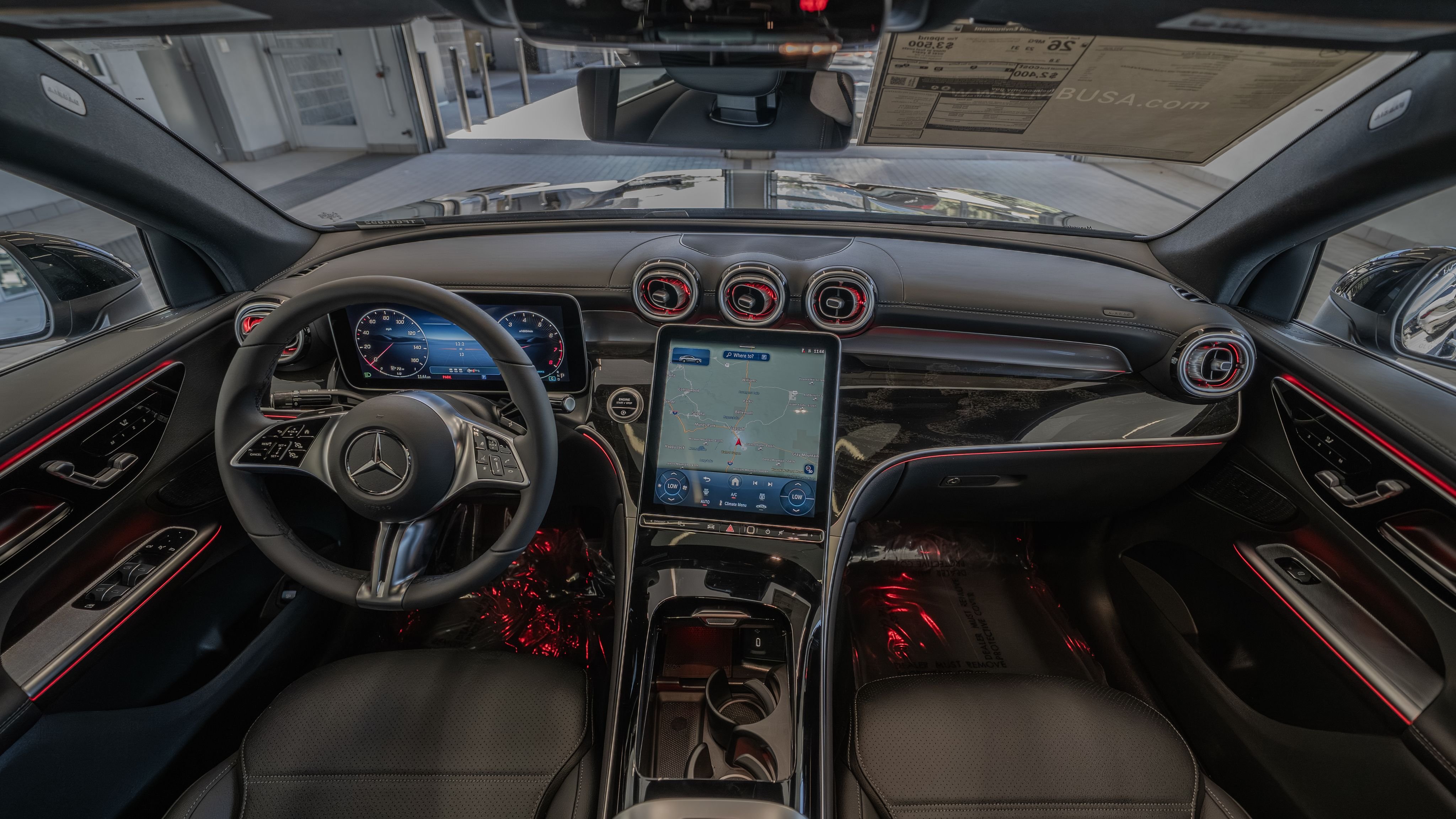 New 2026 Black Mercedes-Benz GLC 300 Coupe image 8