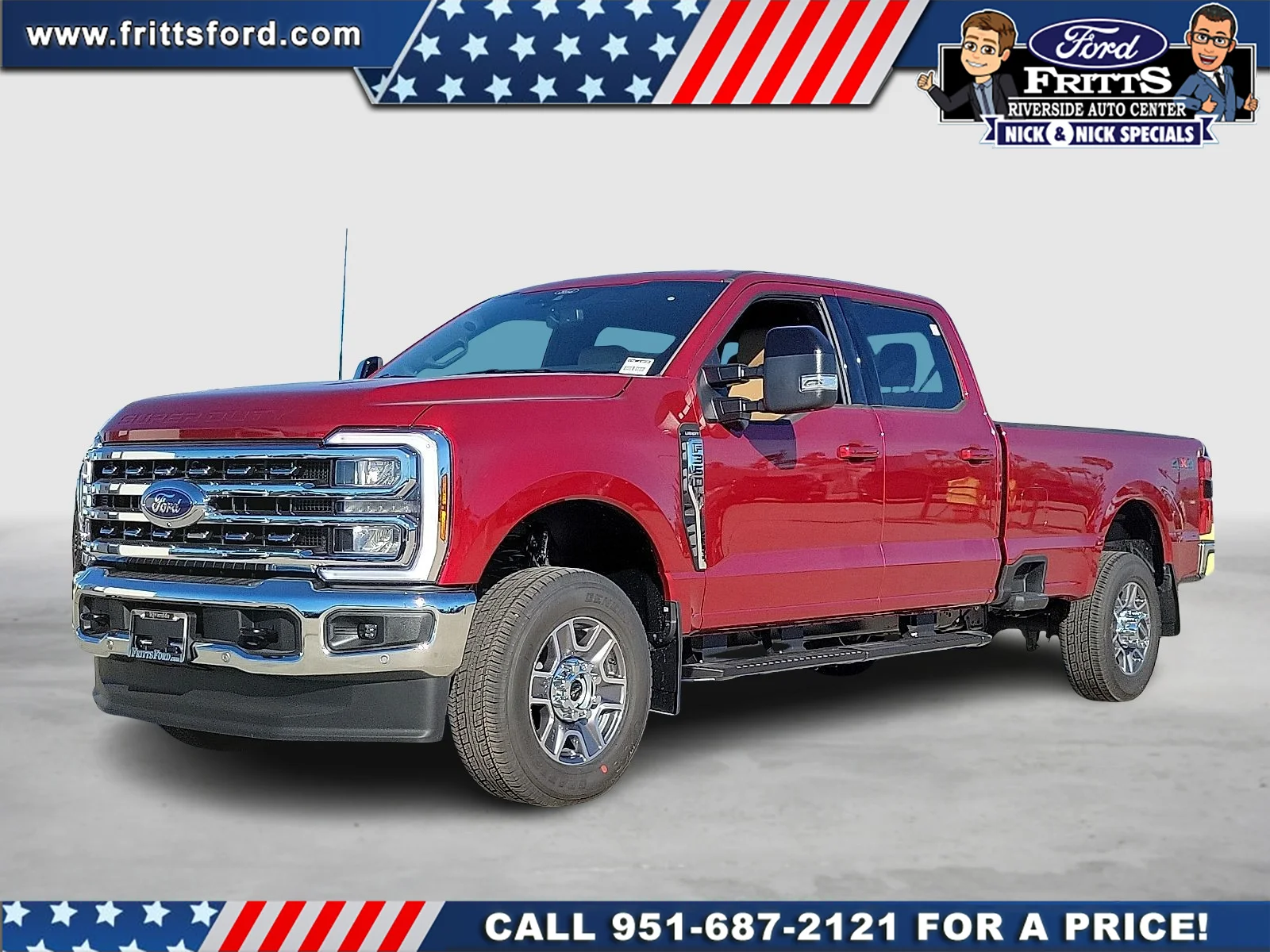 Used 2026 Ruby Red Metallic Ford LARIAT image 1