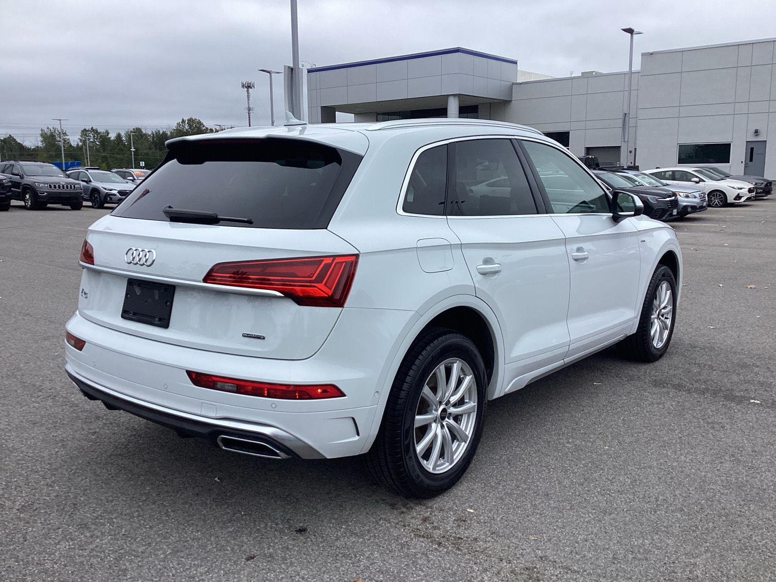 Used 2024 Glacier White Metallic Audi S line Prestige image 9