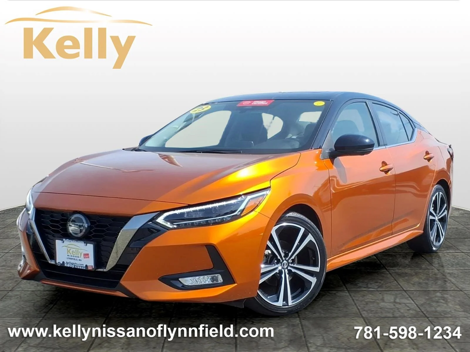 Certified Used 2023 Monarch Orange Metallic/Super Black Nissan SR image 1