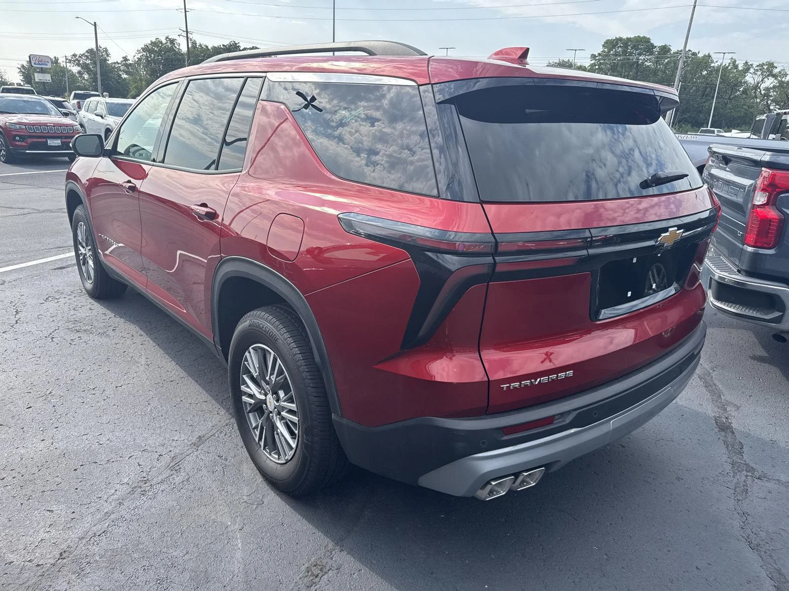 Used 2026 Radiant Red Tintcoat Chevrolet LT image 2