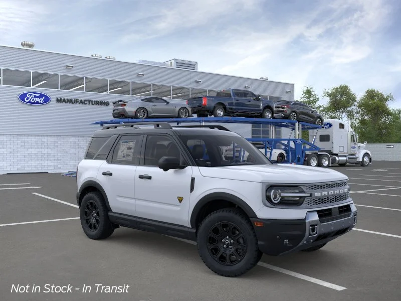 New 2026 Space White Metallic Ford Badlands® image 7