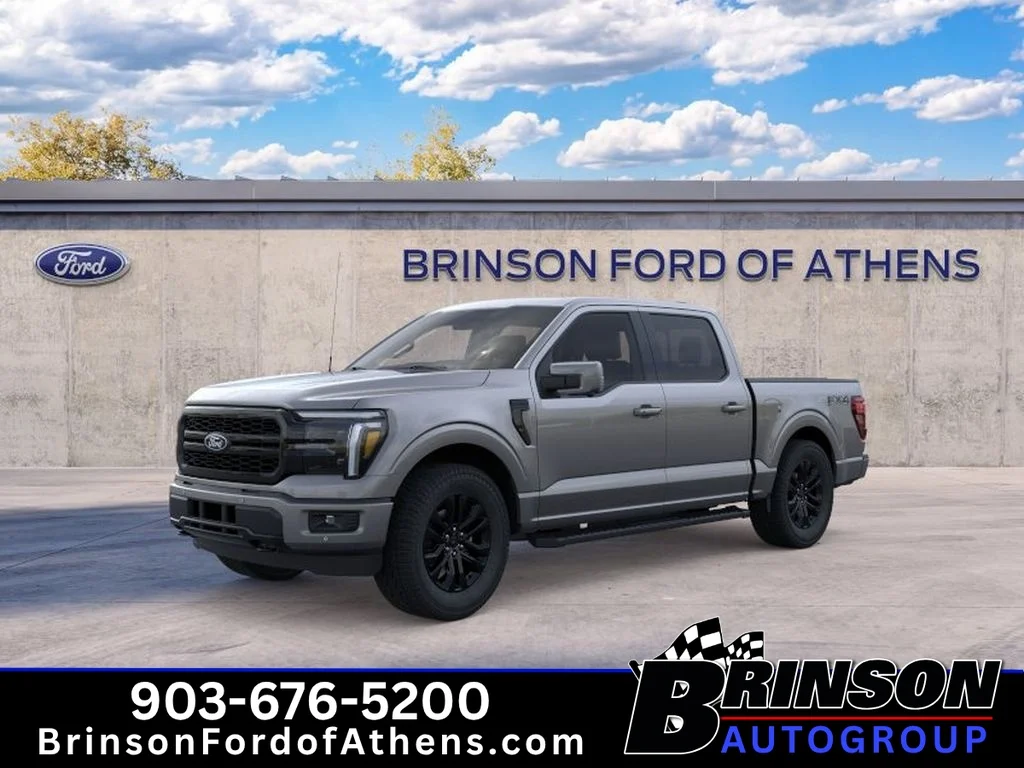 New 2026 Carbonized Gray Metallic Ford Lariat® image 1
