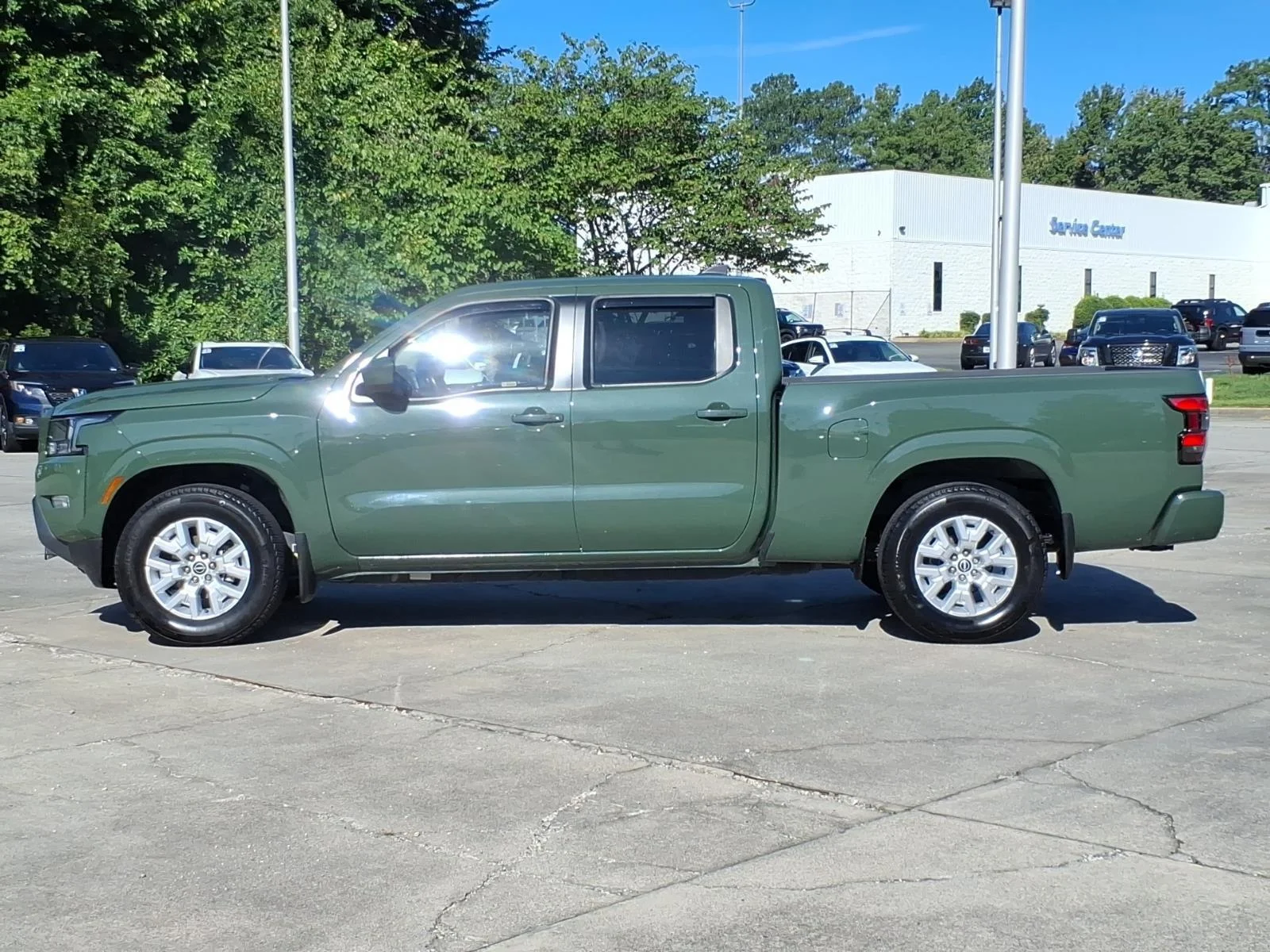 Used 2024 Tactical Green Metallic Nissan SV image 3