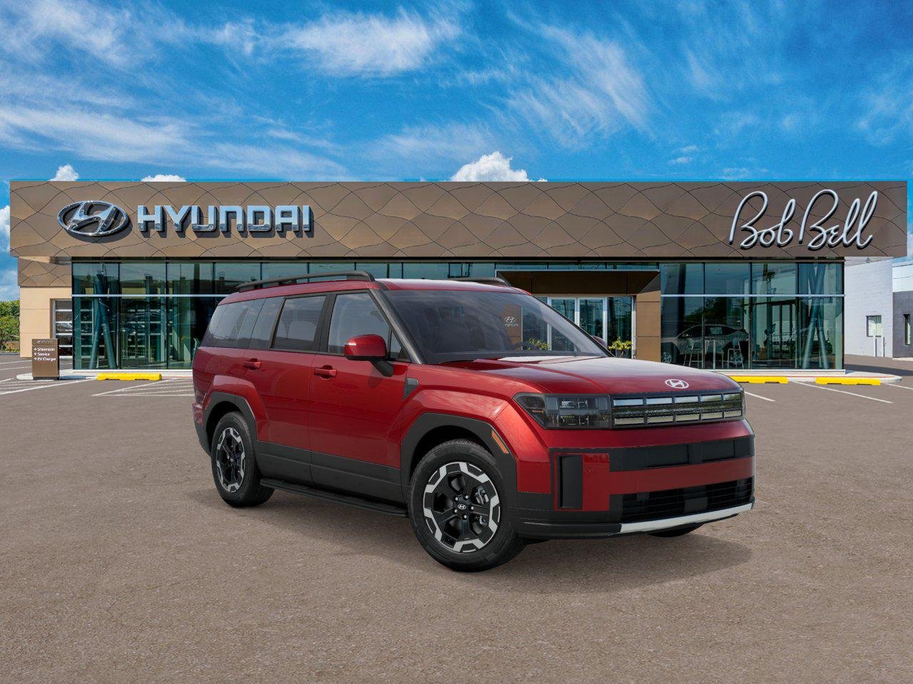 New 2026 Red Hyundai SEL image 2