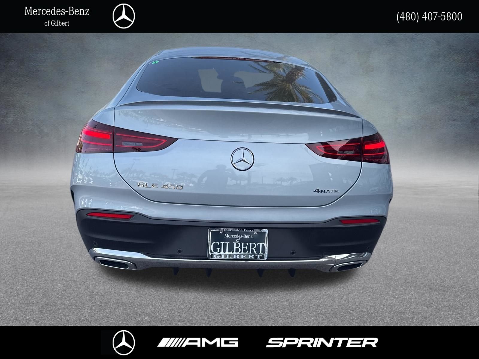 New 2026 Cirrus Silver Metallic Mercedes-Benz GLE 450 Coupe image 5