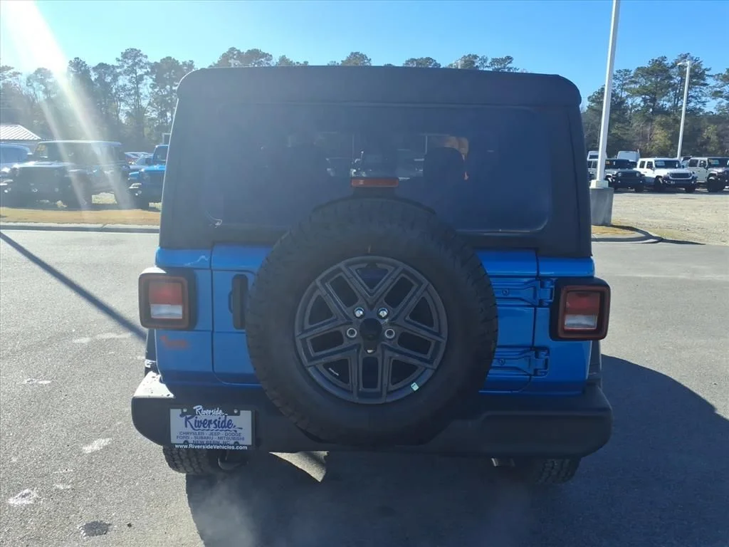 New 2026 Hydro Blue Pearlcoat Jeep Sport S image 2