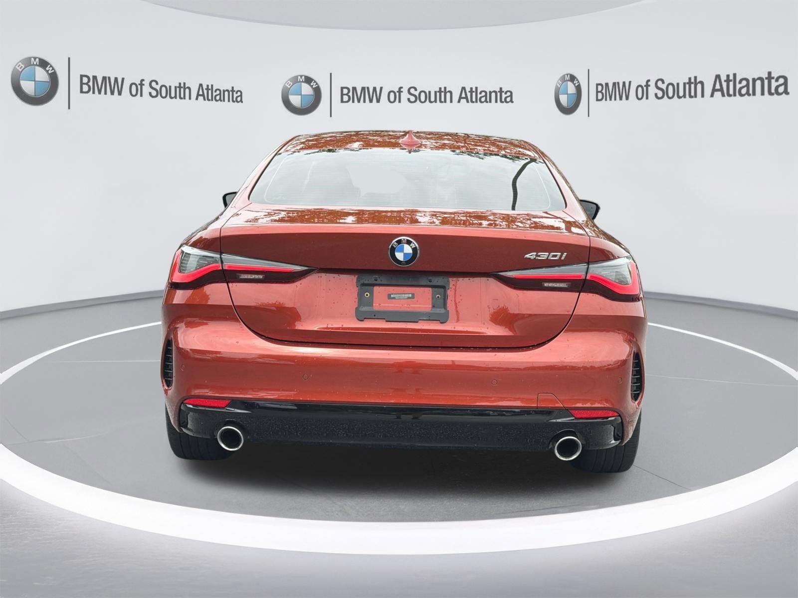 Used 2021 Sunset Orange Metallic BMW 430i image 21