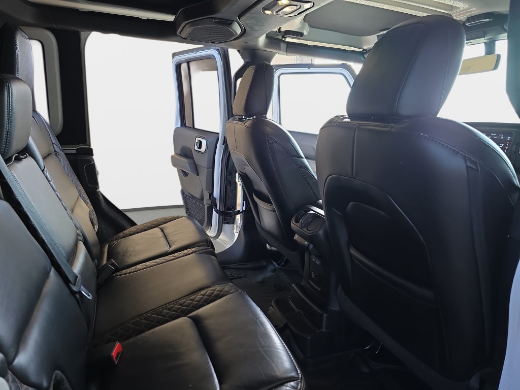 Used 2021 White Jeep Unlimited Sahara High Altitude image 13
