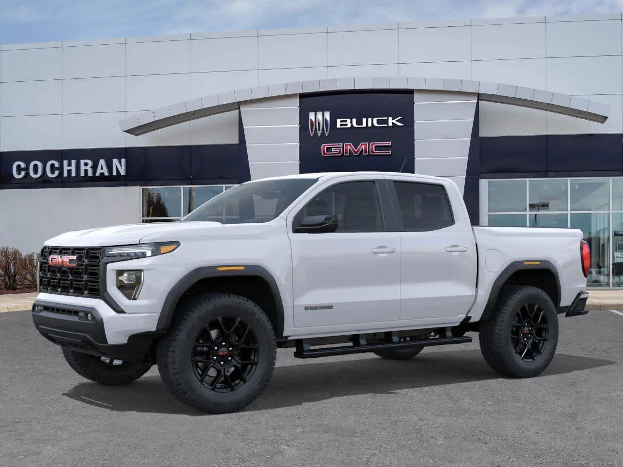 New 2026 Summit White GMC 4WD Elevation image 2