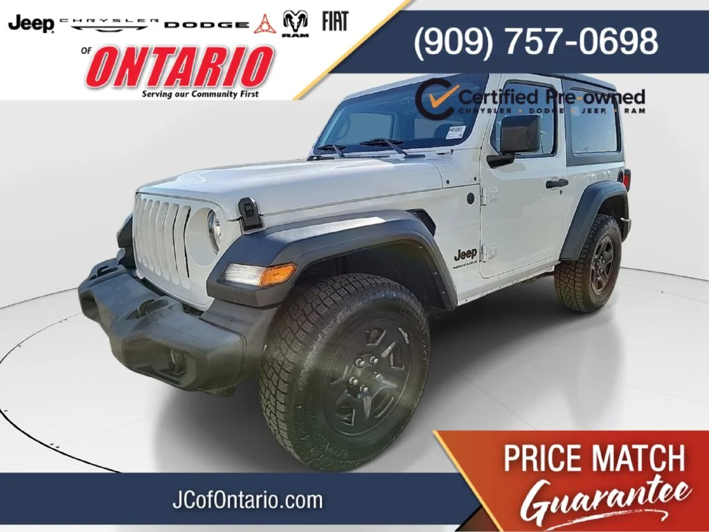 Used 2023 White Jeep Sport image 1