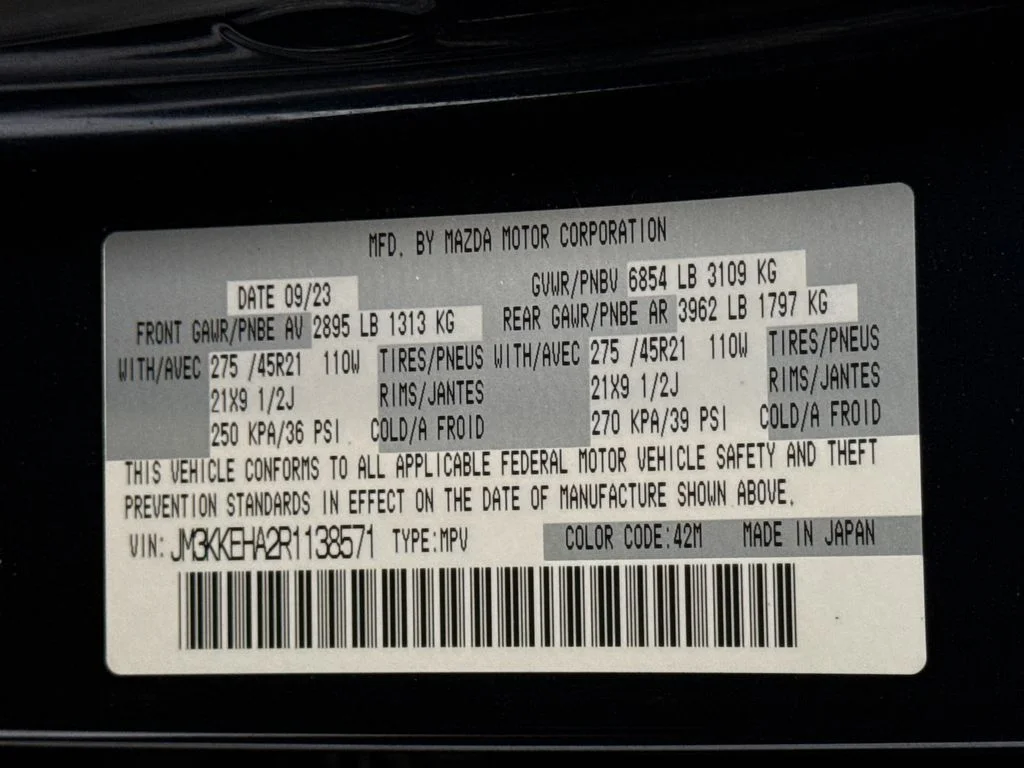 Certified Used 2024 Blue Mazda Premium Plus image 28