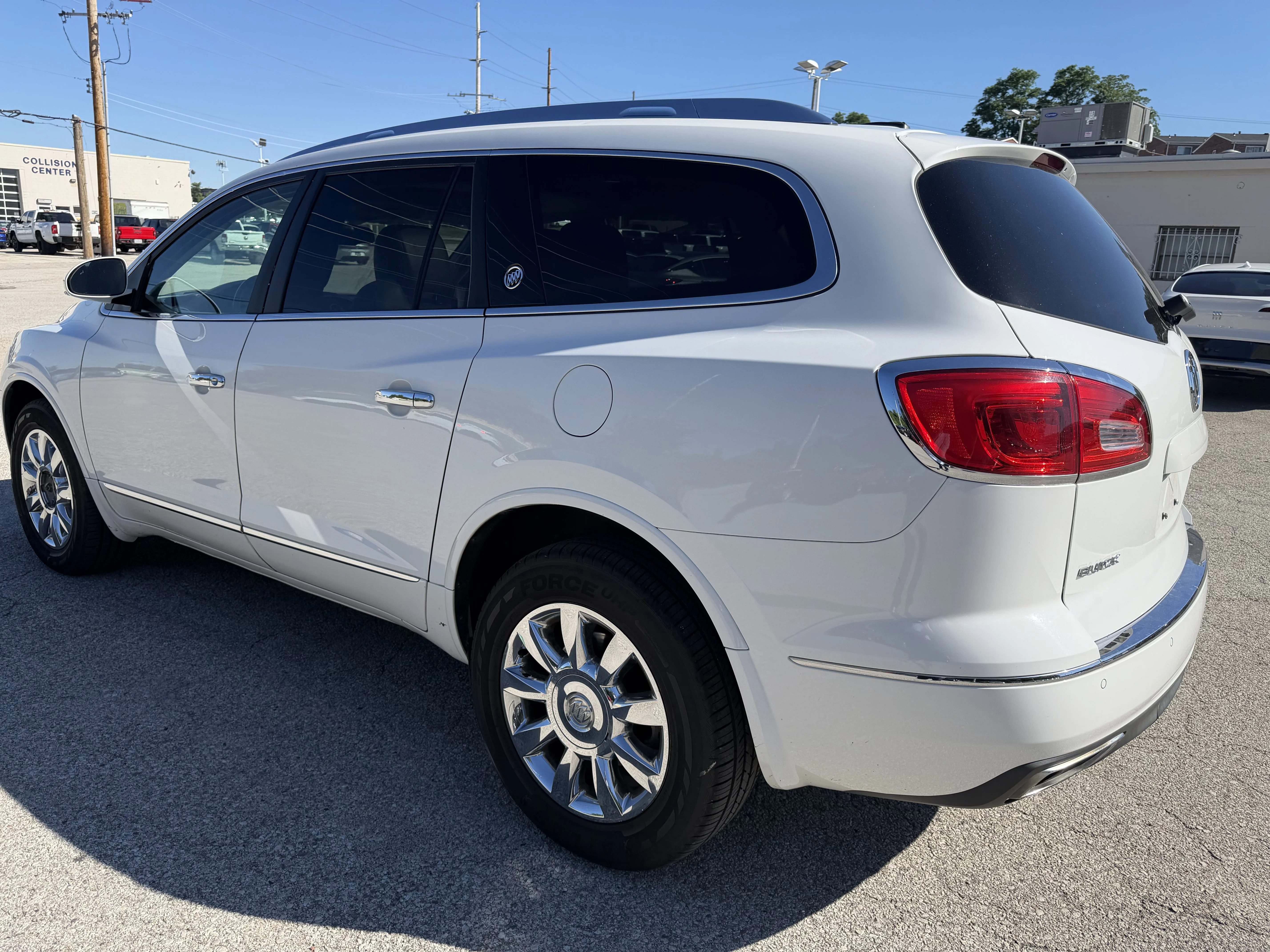 Used 2017 Summit White Buick Leather image 5
