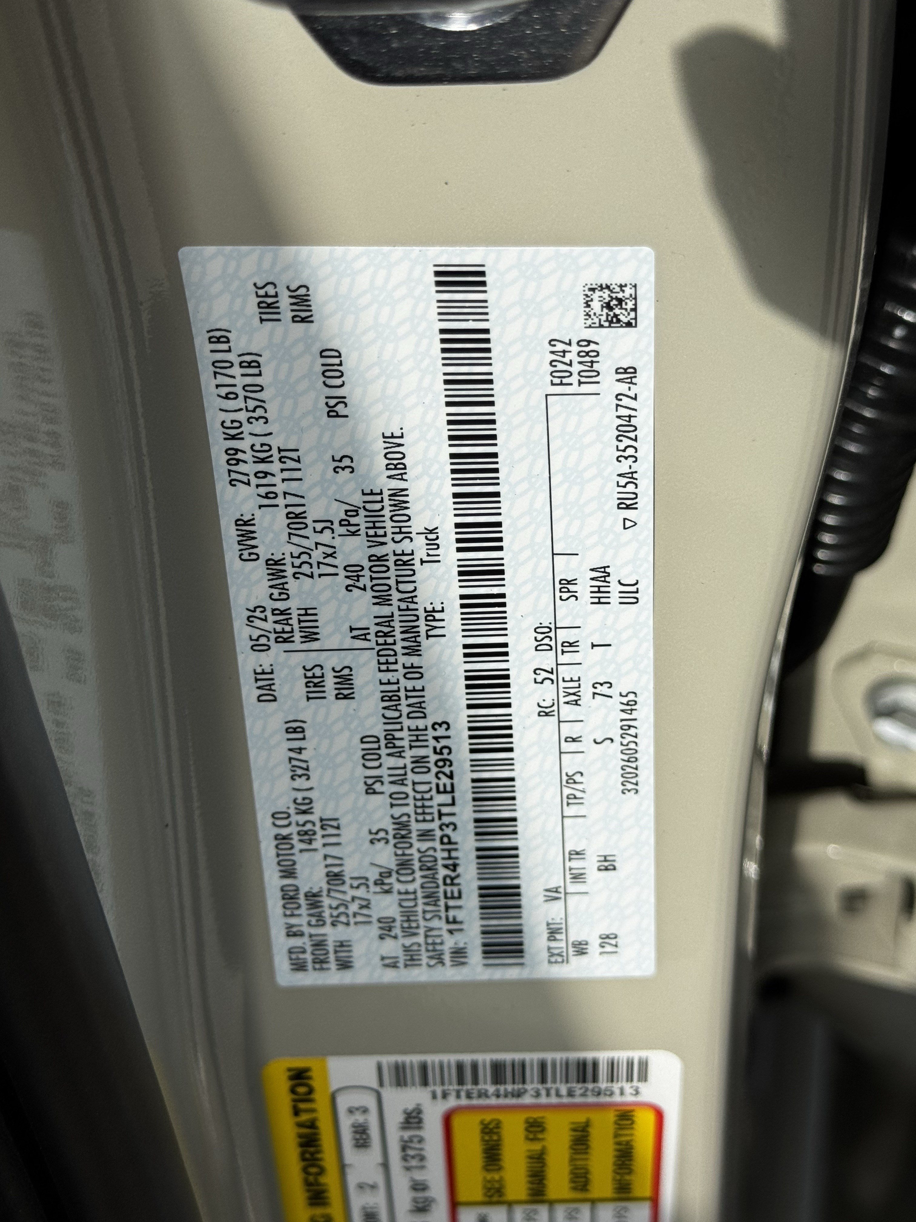 New 2026 Desert Sand Ford XLT image 18