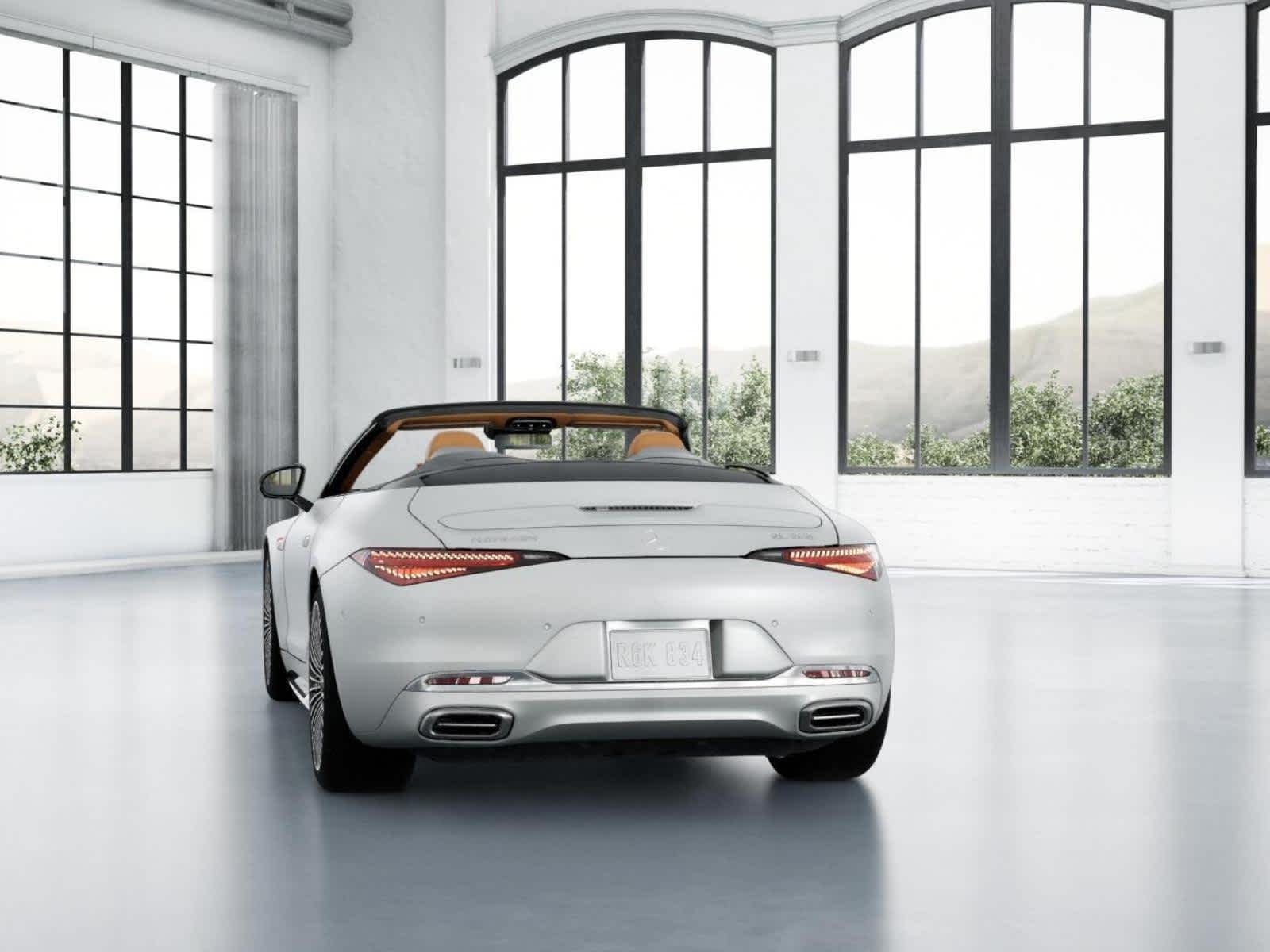 New 2027 MANUFAKTUR Moonlight White Magno Mercedes-Benz Maybach SL 680 Monogram Series image 25