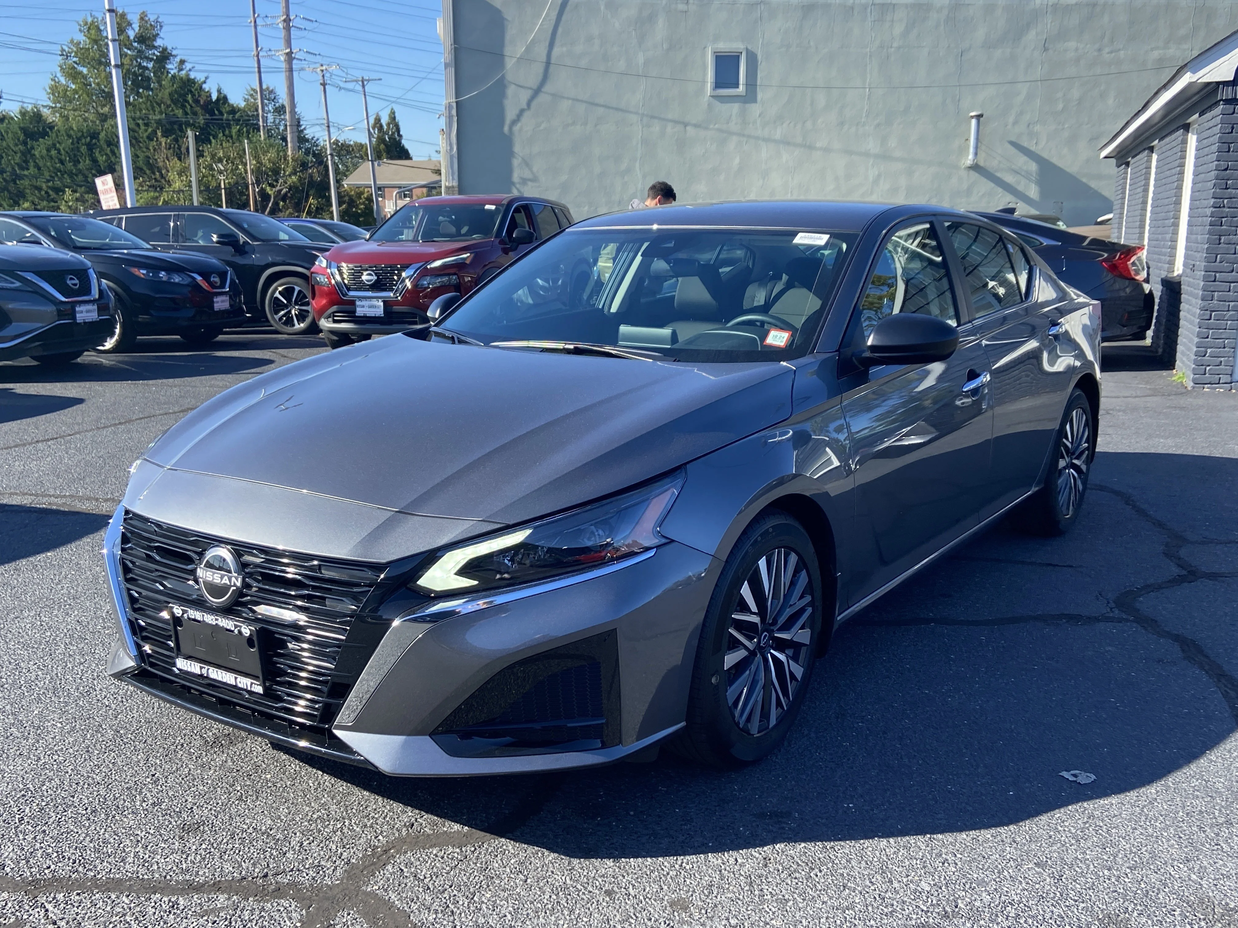 New 2026 Gun Metallic Nissan SV image 6