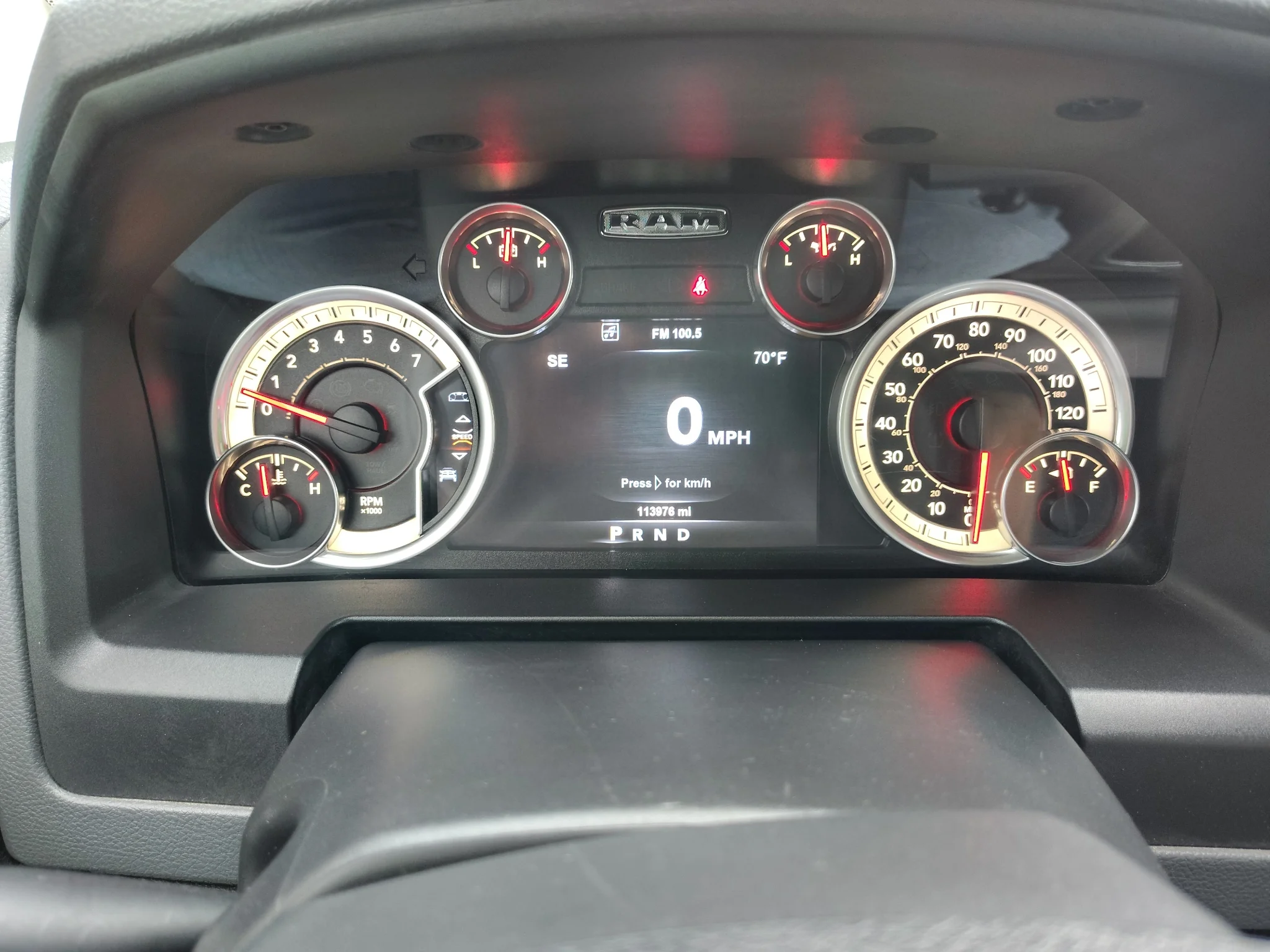 Used 2017 Bright White Clearcoat Ram Big Horn image 16