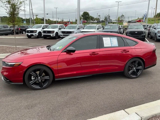 Certified Used 2025 Radiant Red Metallic Honda Sport-L image 4
