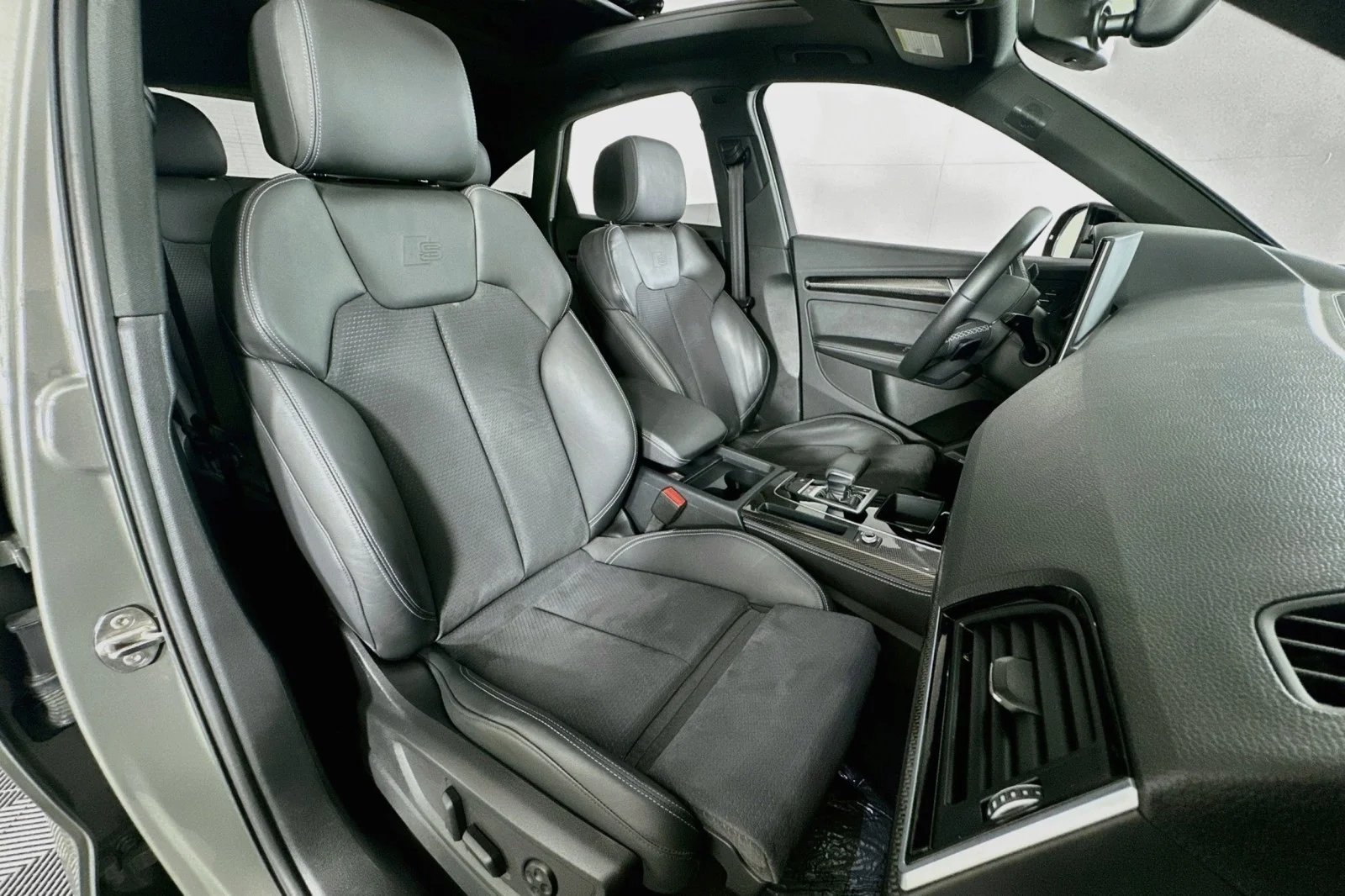 Used 2023 Chronos Gray Metallic Audi Premium Plus image 8