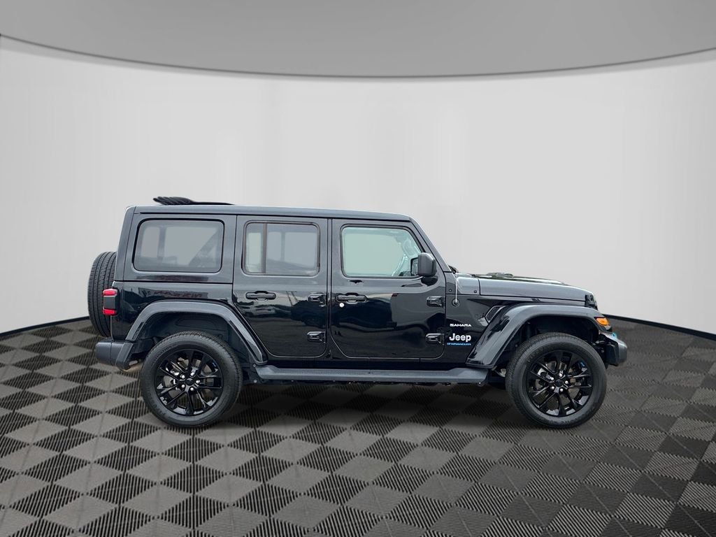 Used 2023 Black Jeep Sahara 4xe image 8