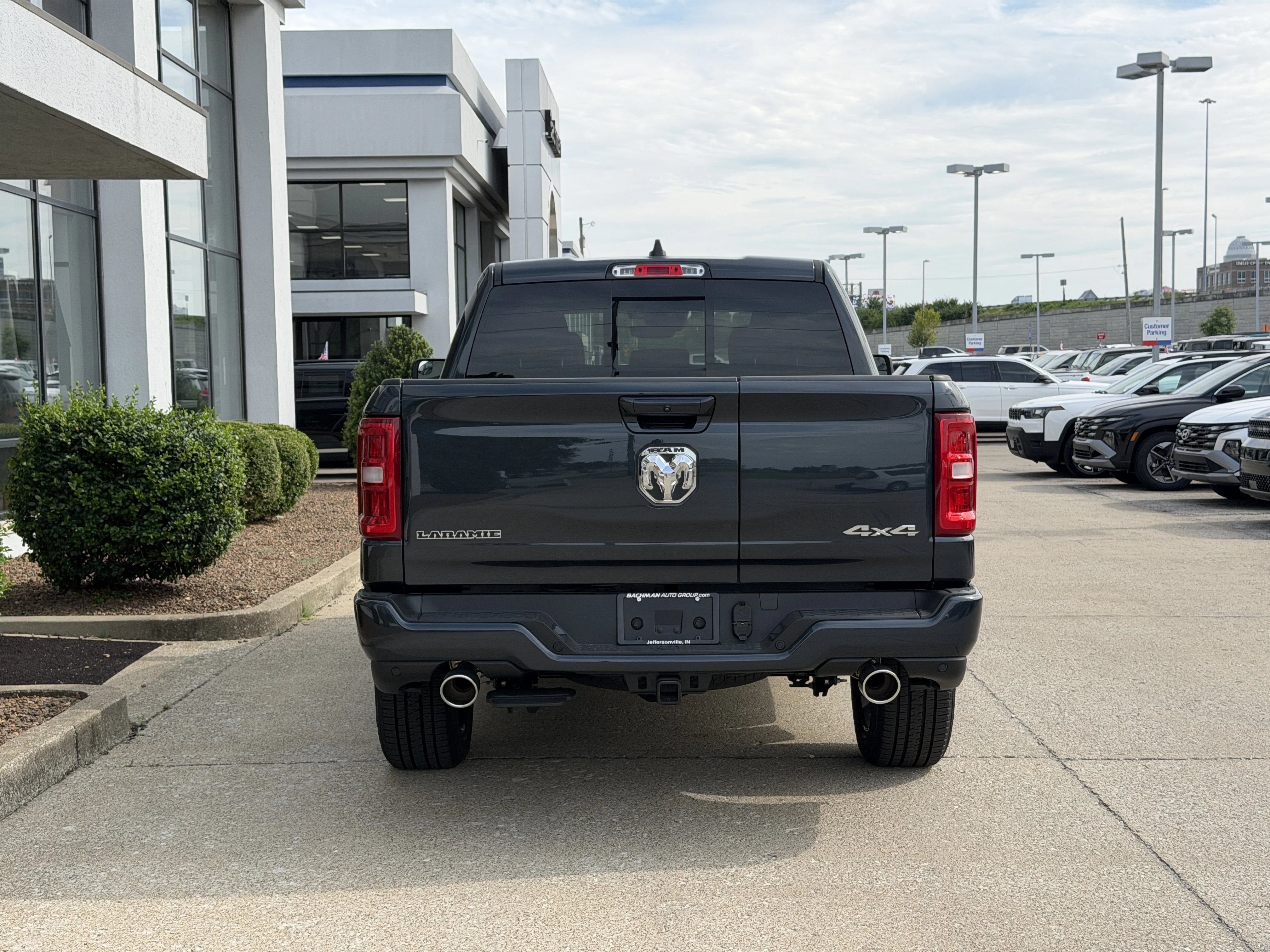 New 2026 Forged Blue Metallic Exterior Paint RAM Laramie image 6