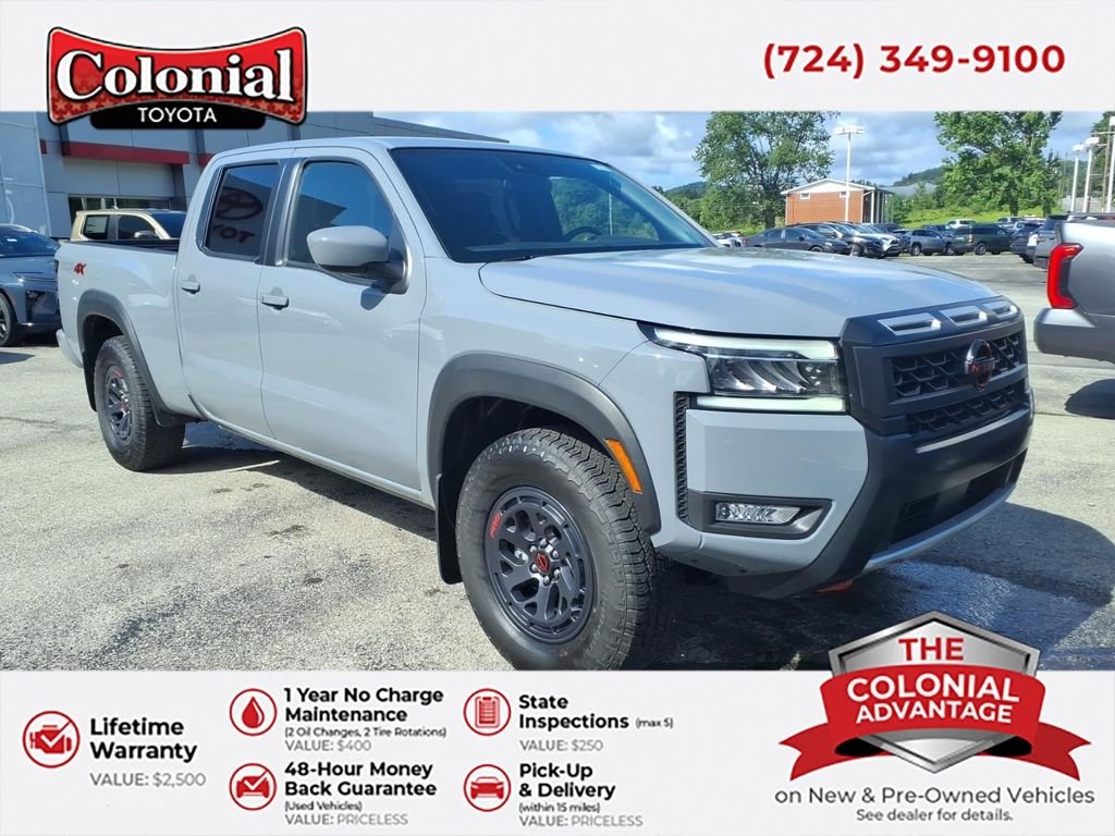 Used 2025 Boulder Gray Pearl Nissan PRO-4X image 1
