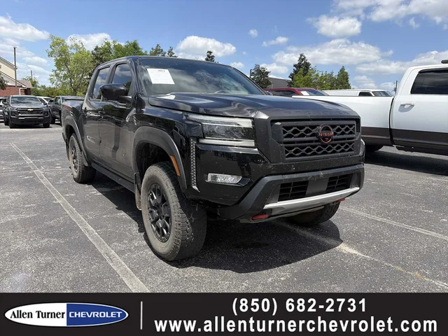 ニッサン　D22フロンティア　ノーズブラ　USED Pre-Owned 2022 Nissan Frontier PRO-4X Crew Pickup in Crestview