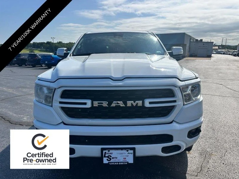 Certified Used 2022 White Ram Big Horn/Lone Star image 9