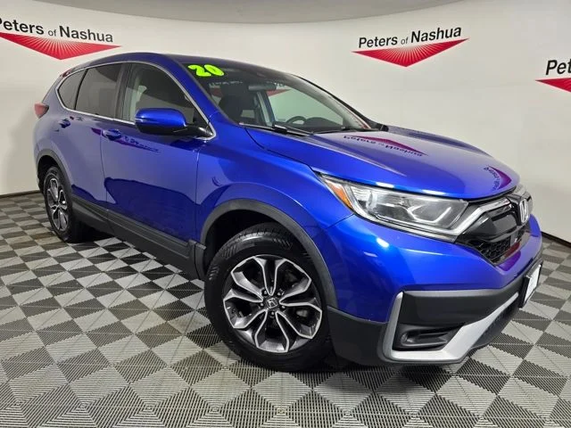 Used 2020 Blue Honda EX image 1