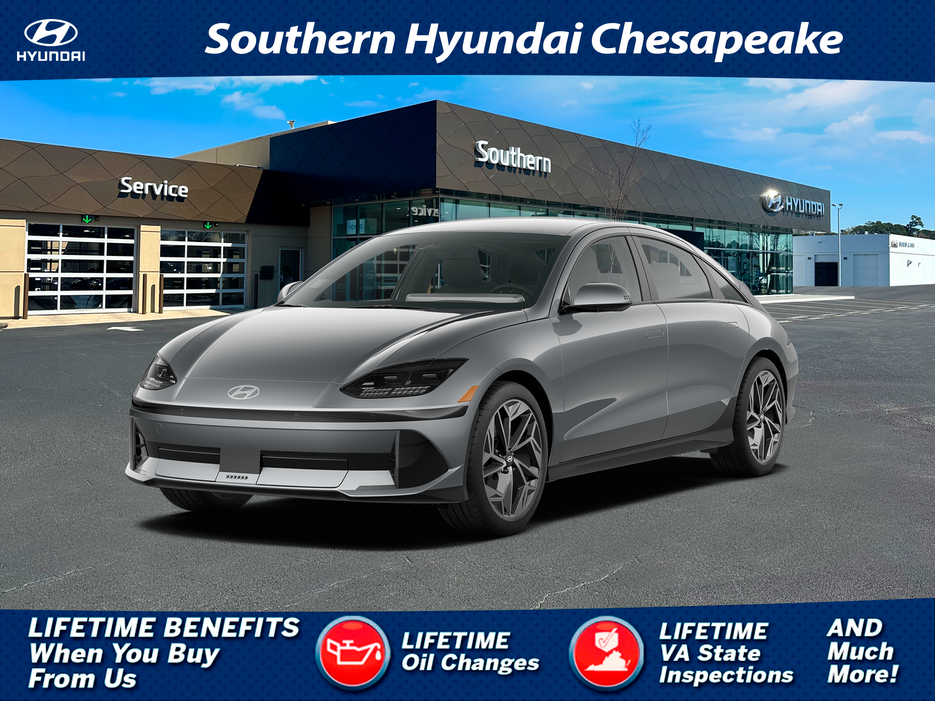 New 2024 Silver Hyundai SEL image 1