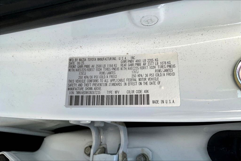 Used 2025 Wind Chill Pearl Mazda 2.5 S Premium Package image 10