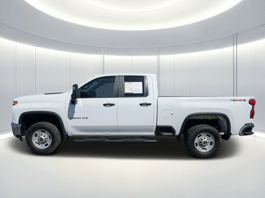 Certified Used 2020 White Chevrolet Work Truck image 7