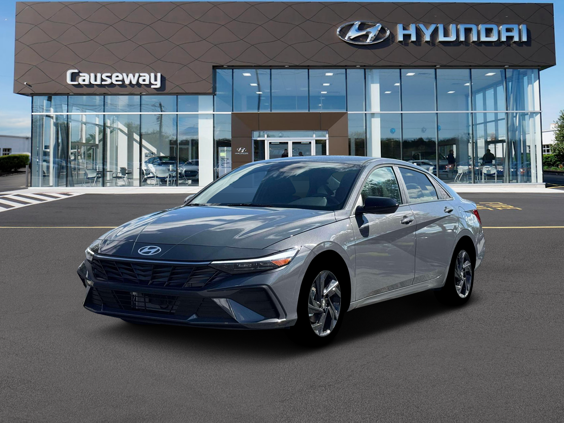 New 2026 Gray Hyundai SEL Sport image 1