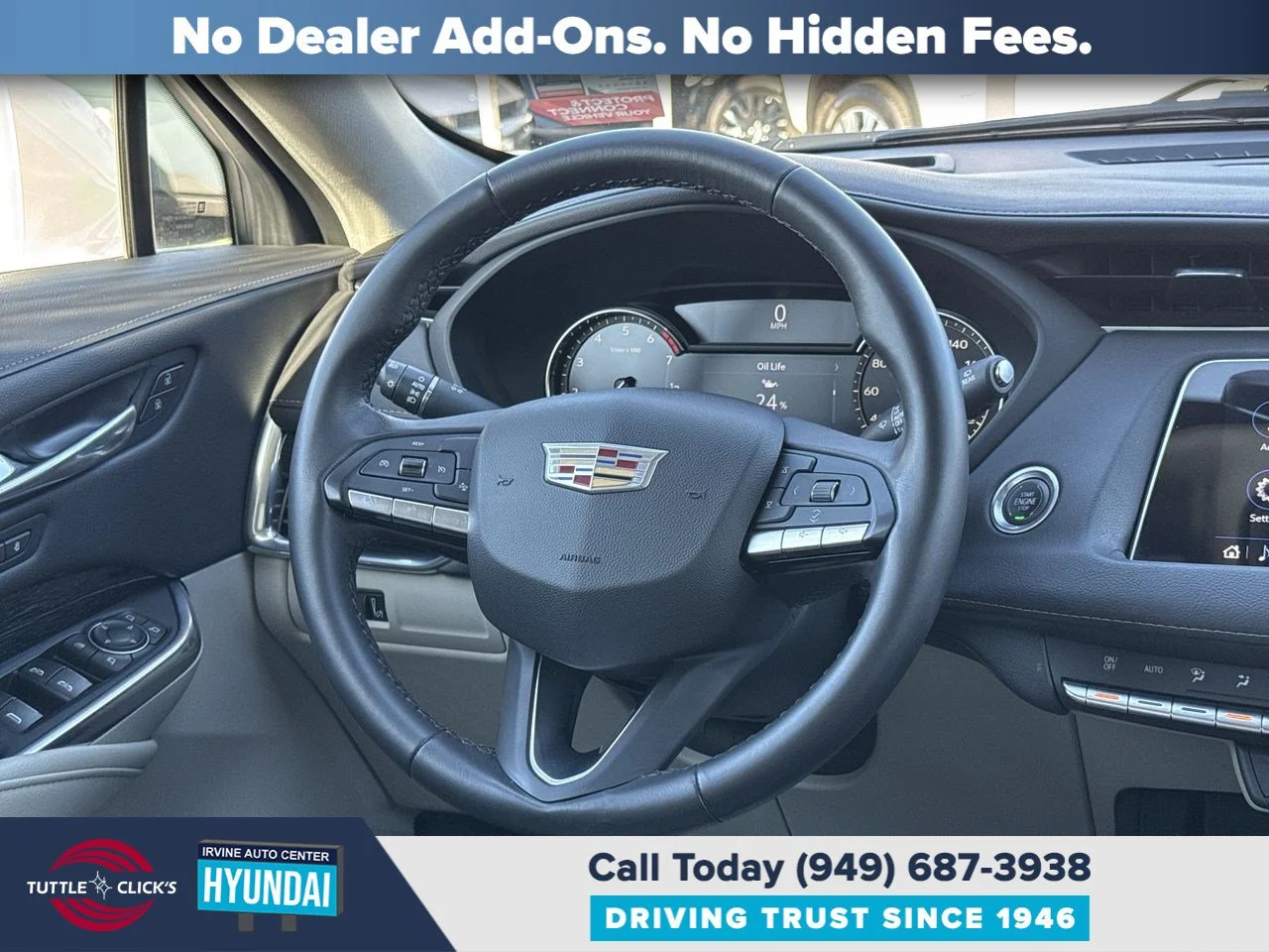 Used 2020 CRYSTAL WHITE TRI CADILLAC TRUCK AWD PREMIUM LUXUR image 24